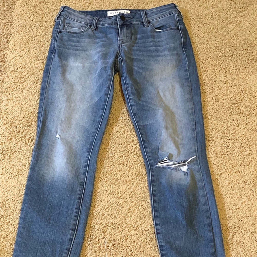 Bullhead low rise skinniest jean
